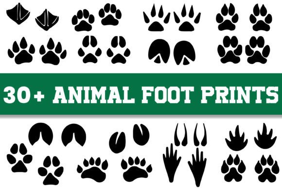 Animal Foot Print SVG: A Creative Design Asset