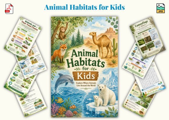 Animal Habitats for Kids: A Design Asset for Educational Engagement