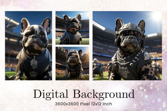 Animal Wallpaper Wall Art: Dog Background Digital Files