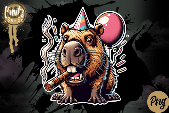Birthday Party Capybara: A Celebration in Every Design
