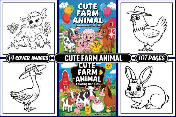 Charming Farm Animals: A Creative Toolkit for Young Artists