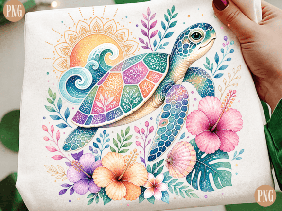 Colorful Ocean Animal Clipart PNG: Vibrant Designs for Creative Projects
