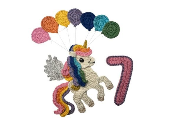 Hooking Magic: The Crochet Animal Number 7 Pegasus Design