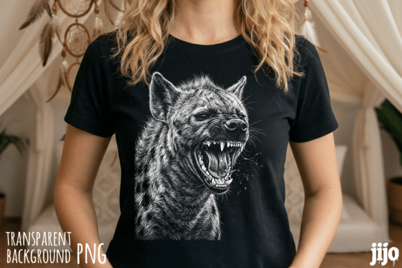 Hyena Animal Illustration Wild PNG: Unleash Your Creative Roar