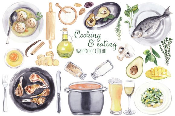 Infuse Authenticity into Your Brand with Watercolor Clipart
