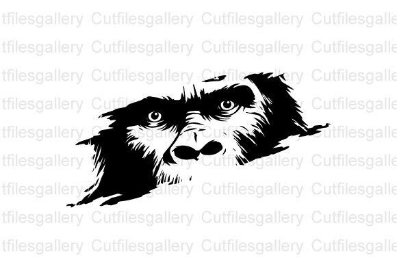 Peeking Bigfoot SVG: Creative Cut Files for Crafters