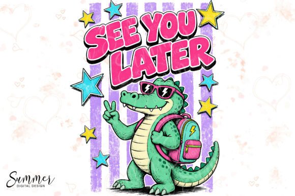 See You Later Alligator Sublimation PNG: Your New Favorite Design Asset