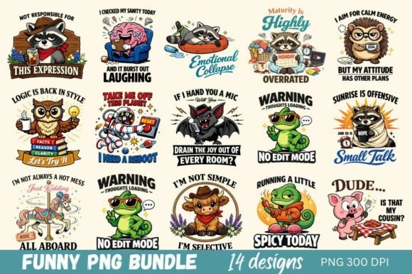 Unleash Sarcastic Charm with Funny Animal PNGs
